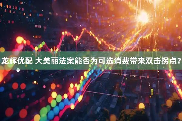 龙辉优配 大美丽法案能否为可选消费带来双击拐点？