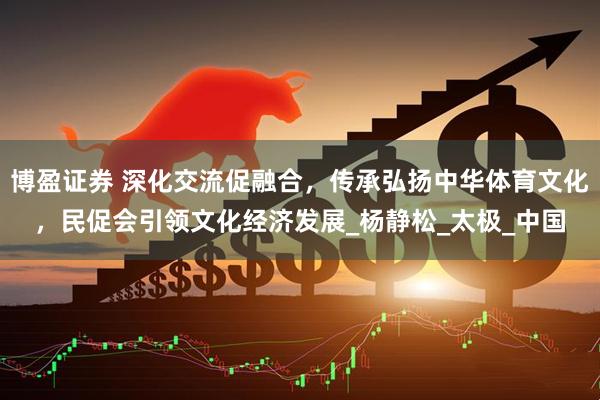 博盈证券 深化交流促融合，传承弘扬中华体育文化，民促会引领文化经济发展_杨静松_太极_中国